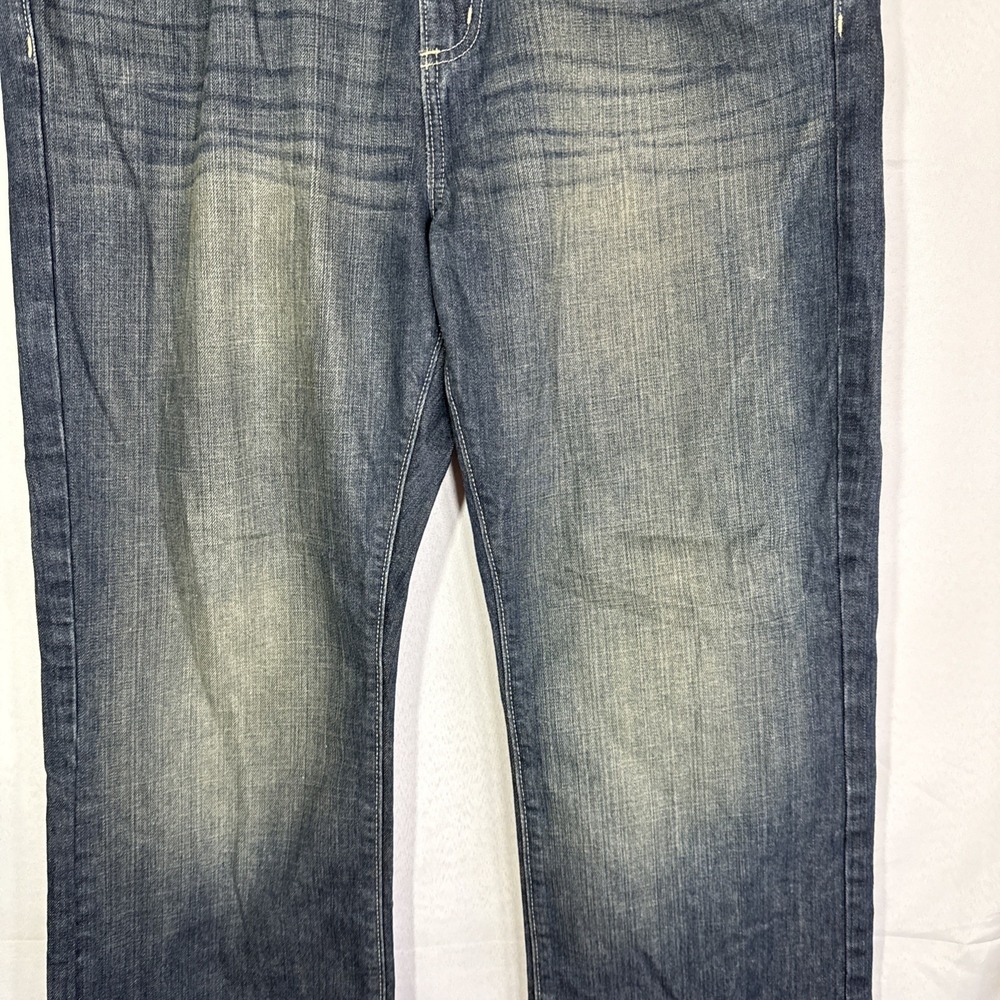Apt. 9 Mens Jeans Stone Washed Straight Leg - Cotton Size 36/30 - Picture 5 of 15